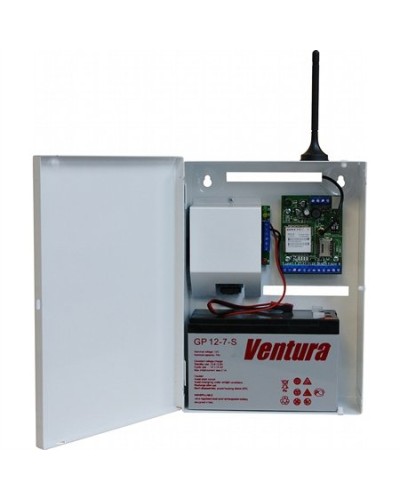SR103-2GSM-SBK25-W Ретро (SR103-2GSM BK-7W) под АКБ 7Ач, цвет белый. Конвертор протоколов. Проксима в Твери