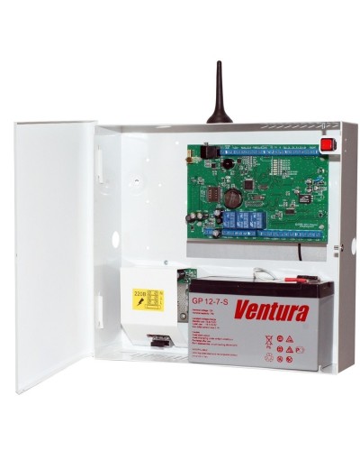 S632-2GSM-BK25-W (S632-2GSM-BK), Бокс-комплект под 7Ач, белый. Устройство оконечное объектовое приемно-контрольное c GSM коммуникатором. Проксима в Твери