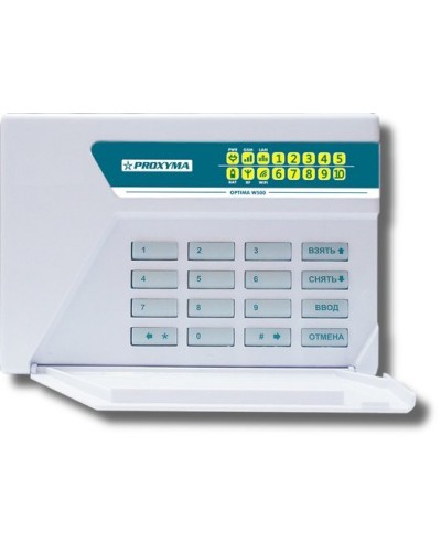 W500BL Optima. Объектовый прибор с встроенными GSM, РПП БРИЗ и Ладога-РК и проводными шлейфами. Проксима в Твери