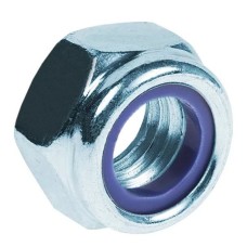 Гайка М12 с контрящим кольцом (DIN 985)(15шт) (PR08.3669). Гайка с контрящим кольцом. Промрукав
