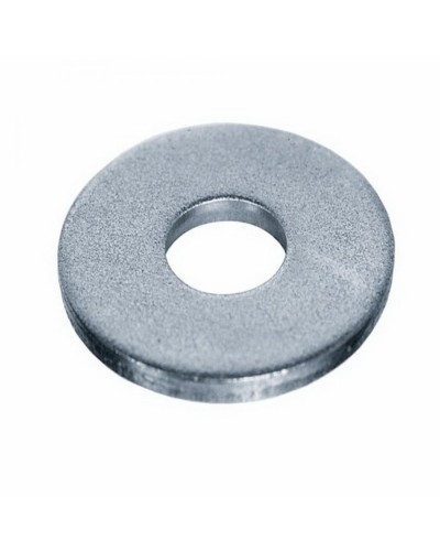 Шайба с широкими полями (кузовная) оцинкованная M12 (DIN 9021) (100 шт) (PR08.3927). Шайба с широкими полями. Промрукав в Твери