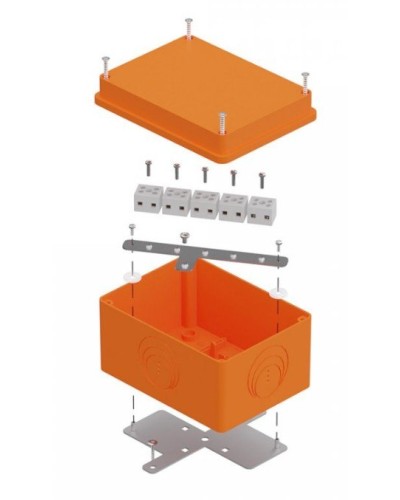 Коробка огнестойкая 150х110х90 E15-E120 для о/п (40-0351-FR1.5-10). Коробка огнестойкая для открытой установки. Промрукав в Твери