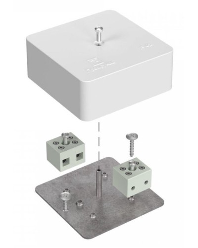 Коробка огнестойкая 75х75х30 (40-0450-FR6.0-4). Коробка огнестойкая для открытой установки. Промрукав в Твери