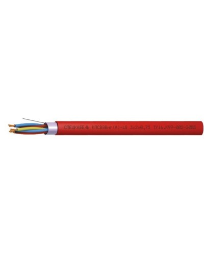 КПСВЭВнг(А)-LS 4х2х2,5 (Спецкабель). Кабель симметричный для систем сигнализации и управления, групповой прокладки, с пониженным дымо- и газовыделением. Спецкабель в Твери