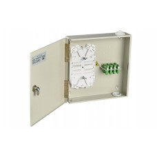 ШКОН-У/1-8-SC~8-SC/APC~8-SC/APC(130404-00122). Кросс оптический настенный. ССД (Связьстройдеталь)