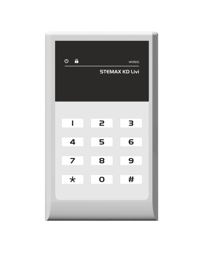 STEMAX KD Livi (серый). Беспроводная кнопочная кодовая панель. Стелс НПП в Твери