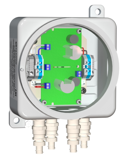 БПУ-2-220VAC-24VDC/2,0A ВБ. Блок питания уличный взрывозащищенный. Тахион в Твери
