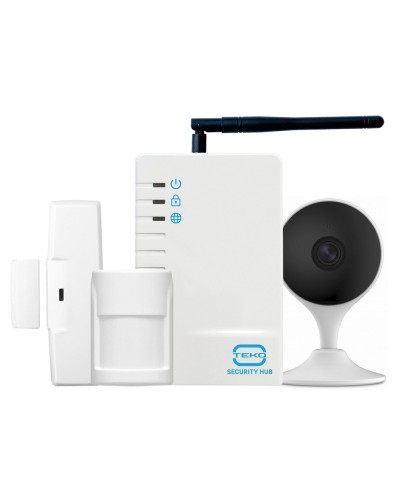 Security Hub (комплект с видеокамерой). Радиоканальный комплект охранной сигнализации с видеокамерой. ТЕКО в Твери