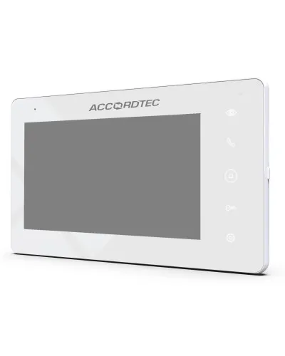 AT-VD720W WH. Монитор домофона цветной с функцией «свободные руки». AccordTec в Твери