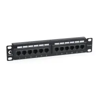 PL-12-Cat.5e (7085c). Патч-панель 10. CABEUS