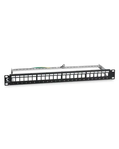 PLB-24-SH (7955c): Модульная патч-панель 19", 24 пор. в Твери