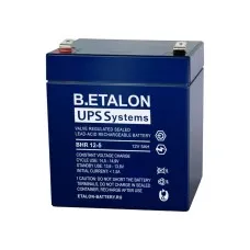 B.ETALON BHR 12-5. Аккумулятор герметичный свинцово-кислотный. ETALON