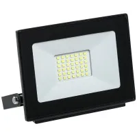 СДО 06-30 черный IP65 6500 K (LPDO601-30-65-K02). Прожектор светодиодный. IEK