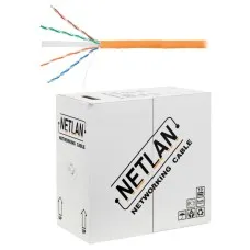 U/UTP 4pair, Cat6, Solid, In, LSZH (EC-UU004-6-LSZH-OR). Кабель «витая пара» (LAN) для структурированных систем связи. NETLAN