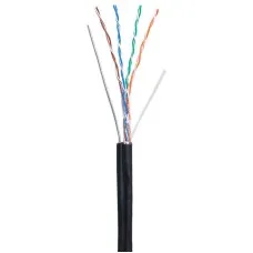 U/UTP 4pair, Cat5e, Out, Sw, PE (EC-UU004-5E-PE-SW-BK). Кабель «витая пара» (LAN) для структурированных систем связи. NETLAN