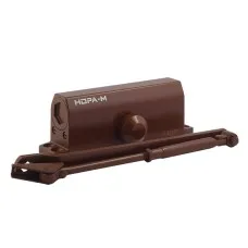ISPARUS 450 (коричневый). Доводчик дверной морозостойкий. NORA-M