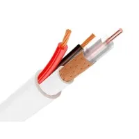 КВК-В 2х0.75 (indoor). Кабель комбинированный для систем видеонаблюдения. Optimus