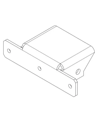 PERCo-MB-16.6. Накладка Т- образная. PERCo в Твери
