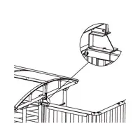 PERCo-RF01 0-09. Кронштейн. PERCo