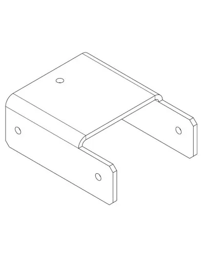 PERCo-MB-16.4. Накладка прямая нижняя. PERCo в Твери