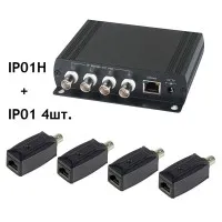 IP01K. Удлинитель Ethernet. SC&T