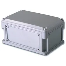 Корпус RAM box 600х200х146, высота крышки 21 мм, IP67 (563210). Корпус с фланцами и непрозрачной крышкой, без монтажной платы. ДКС