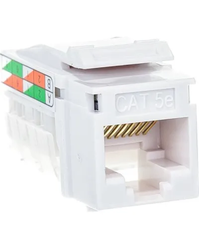 Механизм розетки компьютерной RJ-45. кат.5е. UTP LK45 (856100): Механизм розетки компьютерной в Твери
