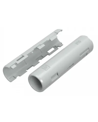 Муфта разборная D16 атмосферостойкая серая (PR13.0409). Муфта разборная. Промрукав в Твери