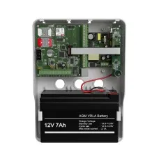 Mega v.5 LTE в корпусе (под АКБ 1,2-7 Ач с БРП 12V 2,5А). Панель охранная радиоканальная. Ритм